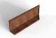 Bloembak module+ uitwendig hoekpaneel (b) 90x28cm l corten