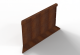 Bloembak module+ inwendig hoekpaneel (c) 90x56cm r corten
