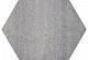 Soft Comfort zeskant 60/52,5x30x4cm grezzo