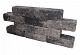 Catrock getrommeld 31x11,5x10cm grijs/zwart