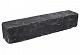 Linia Excellence getrommeld 12x12x60cm nero