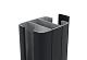Boston alu H paal 6x7x190cm incl. alu afwerkingsprofiel 0,4x2,4x190cm RAL9005
