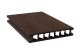 DF holle plank met folie sienna oak 2,8x16,2x400cm