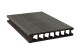 DF holle plank met folie silver teak 2,8x16,2x400cm
