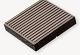 DF afdekkap design wenge brown 9x9x1,7cm