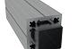 DF poortpaal stone grey 300cm