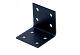Hoekanker 40x40x40mm zwart