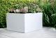 Bloembak vlak  30x210x40cm wit