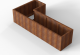 Plantenbak module+ l-vorm 60x120x240x56cm