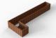 Bloembak module+ l-vorm 60x420x150x56cm