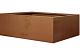 Bloembak vlak - 90x300x40cm corten