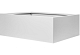 Bloembak vlak  120x210x40cm wit