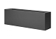 Bloembak vlak  30x120x60cm antraciet