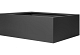 Plantenbak vlak 120x210x60cm antraciet