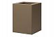 Bloembak vlak  30x30x40cm supra bruin