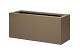 Bloembak vlak - 30x90x40cm supra bruin