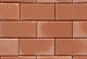 BSS halve 10,5x10,5x8cm rood met deklaag 88st/m²