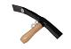 Straathamer 5cm kort model houten steel