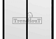 Steel Look raam 163x220cm module B-01