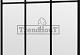 Steel Look raam 223x220cm module H-02