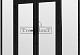 Steel Look raam 276x220cm zwart module C-01 met dubbele openslaande deuren