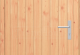 Opgeklampte deur enkel links/rechts 88x195+kozijn 101,5x202cm onbeh excl hang- en sluitwerk