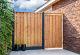 Tuinscherm Zwarte Woud 180x180cm recht douglas 21pl
