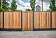 Tuinscherm Dronten 180x180cm recht hardhout 21pl