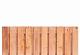 Tuinscherm Casablanca 90x180cm recht red class 21pl
