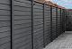 Beton hoekpaal Reest sleufpaal 11.5x11.5x272cm antraciet gecoat