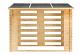 Openhaardhout berging 19mm Brandr (incl. dakleer)