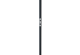 Aanslaglat met slotlijst L-183cm RAL7016 voor poort