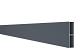 Boston Open alu lamel 2,1x10x178cm RAL7016