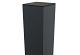 Boston alu poortpaal 9x9x275cm hol dikte 4mm RAL7016