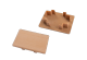 Brise soleil eindkap 4,2x6cm Cedar (24 stuks)