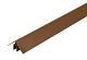 WEO alu klikprofiel 5x5x300cm Teak