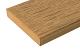 WPC 2,3x13,8x300cm Fiberdeck Vintage Red Cedar SE Kantplank massief