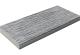 WPC 2,3x13,8x300cm Fiberdeck Vintage Lunar Grey kantplank massief