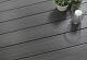 WPC 2,3x21x500cm Fiberdeck Premium massief Dark Grey