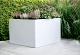 Bloembak vlak  180x300x60cm wit