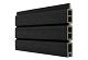 Fence Board WPC Modern Ebony Black 2,1x16x178cm (wb 15 cm)