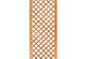 Trellis 60x180cm diagonaal hardhout met rechte lijst