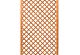 Trellis 90x180cm diagonaal hardhout met rechte lijst