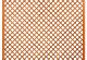 Trellis 180x180cm diagonaal hardhout met rechte lijst