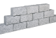 Castle rock G603 classic 40x20x20cm lichtgrijs