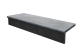 Traptrede stootbord 100x12x2cm pacific black