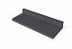 Oud Hollandse traptrede 100x40x15cm antraciet L-vorm
