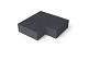 Oud Hollandse traptrede hoekstuk 37x15cm binnen 90gr antraciet
