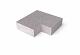 Oud Hollandse traptrede hoekstuk 37x15cm binnen 90gr grijs