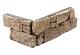 Pirra (40+20)x15cm moletto hoekst set a 4st